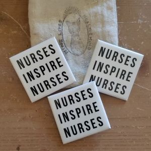 Nurses Inspire Nurses pins pack of 3